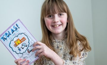 Deel 2 van het boek van Julia (9) uit Sint Joost